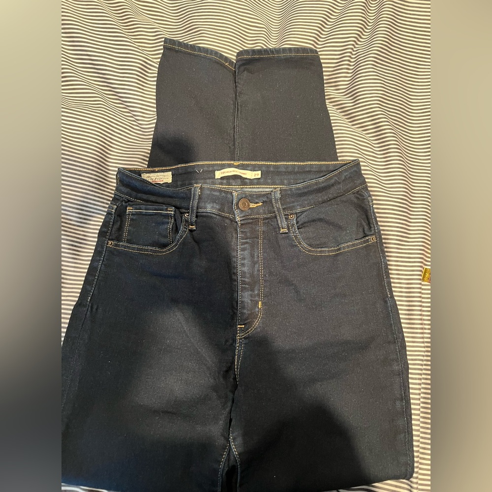 Women’s Levi’s Premium 721 High Rise Skinny Jeans size 29
